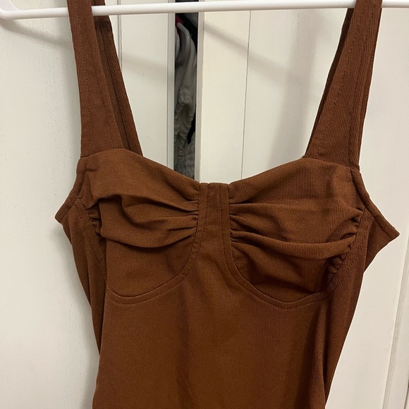 J.O.A. Side Ruched Body-Con Dress - Picture 3 of 4